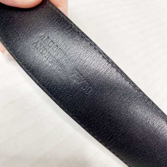 Alcott & Andrews Vintage Ladies Belt Black Alligator Leather Womens - Picture 7 of 11